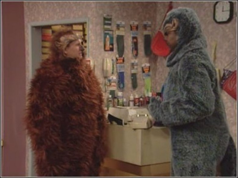 Что-то вроде Ларри приходит сюда