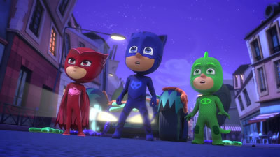 «Кэтбой и выстрел липкой липучки»