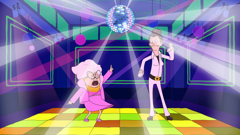 И модель плывёт...